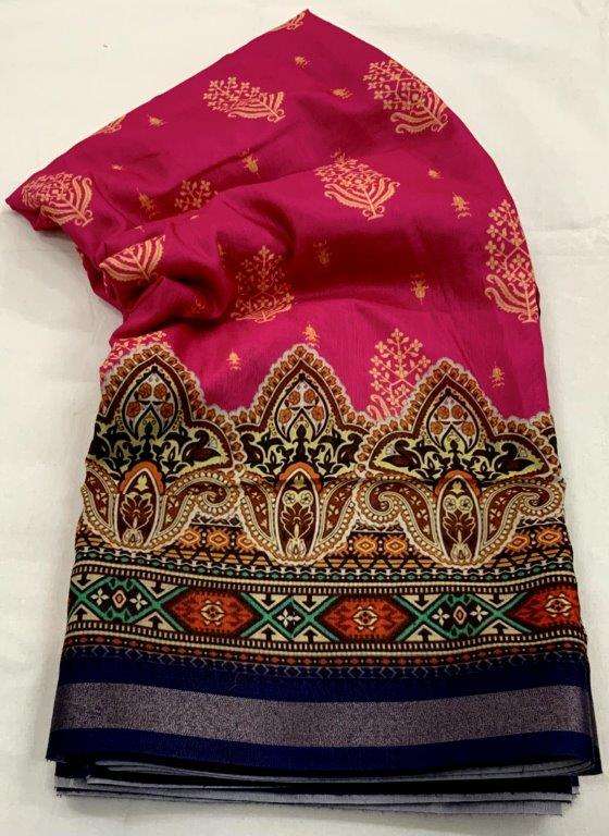 TRENDS SUMMER COLLECTION BY ASLIWHOLESALE DESIGNER PURE COTTON PRINTED SAREES-00254