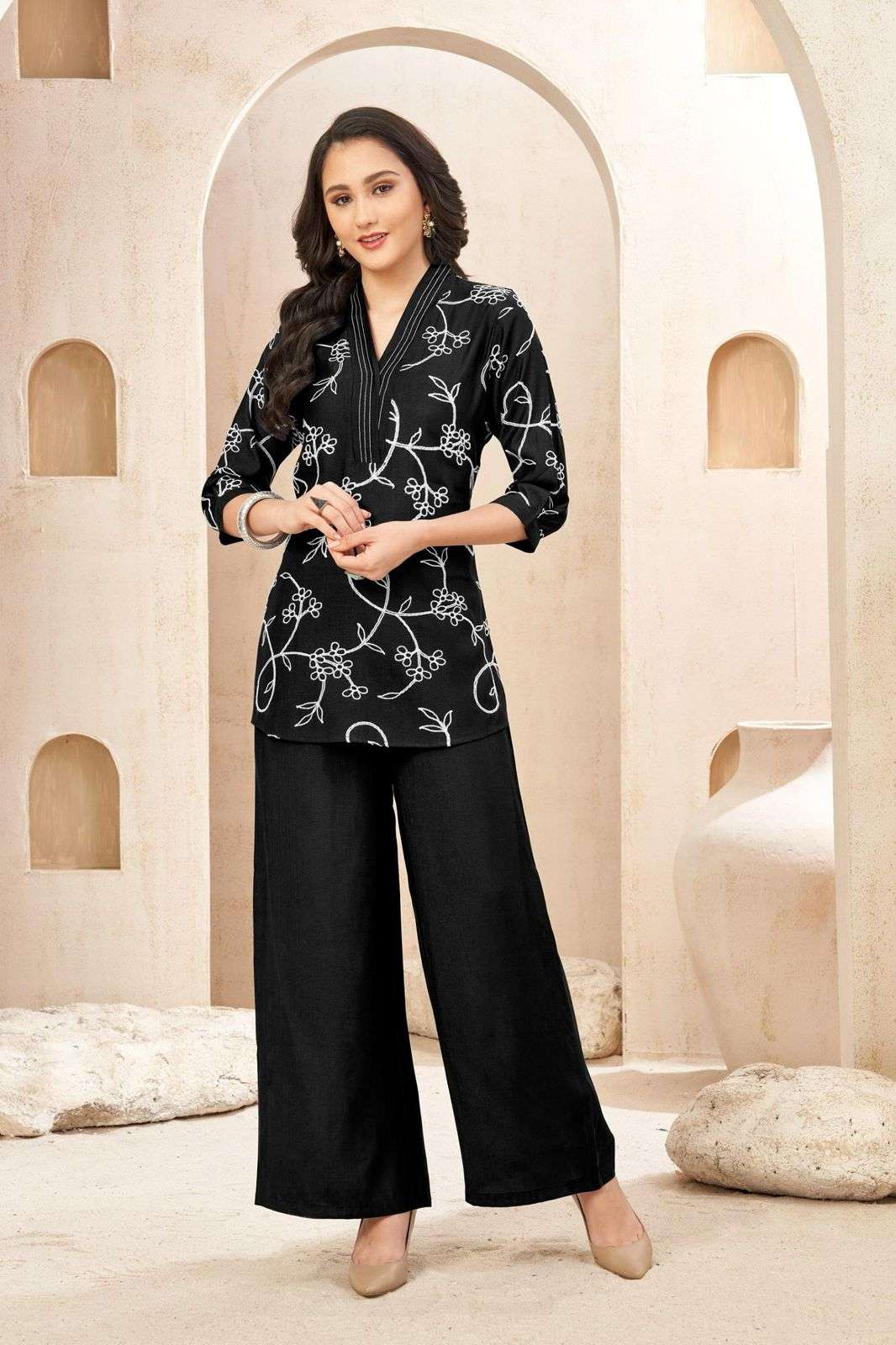 1051-52-53 COLOURS BY ASLIWHOLESALE DESIGNER PURE VATICAN CO-ORD SET-00014