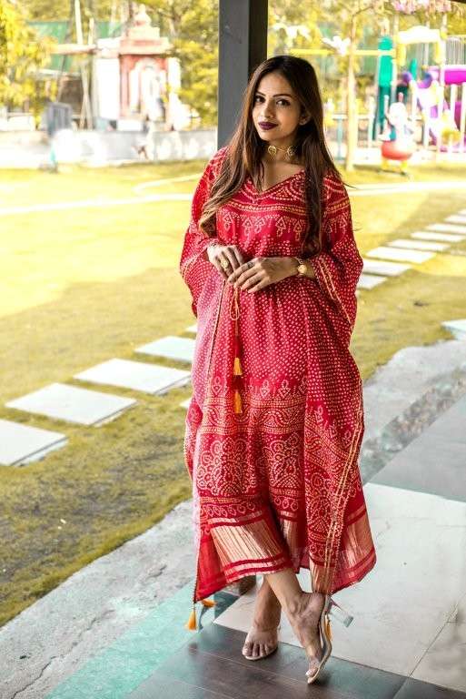 3001 COLOUR BY ASLIWHOLESALE DESIGNER PURE SILK PRINTED KAFTANS-00195