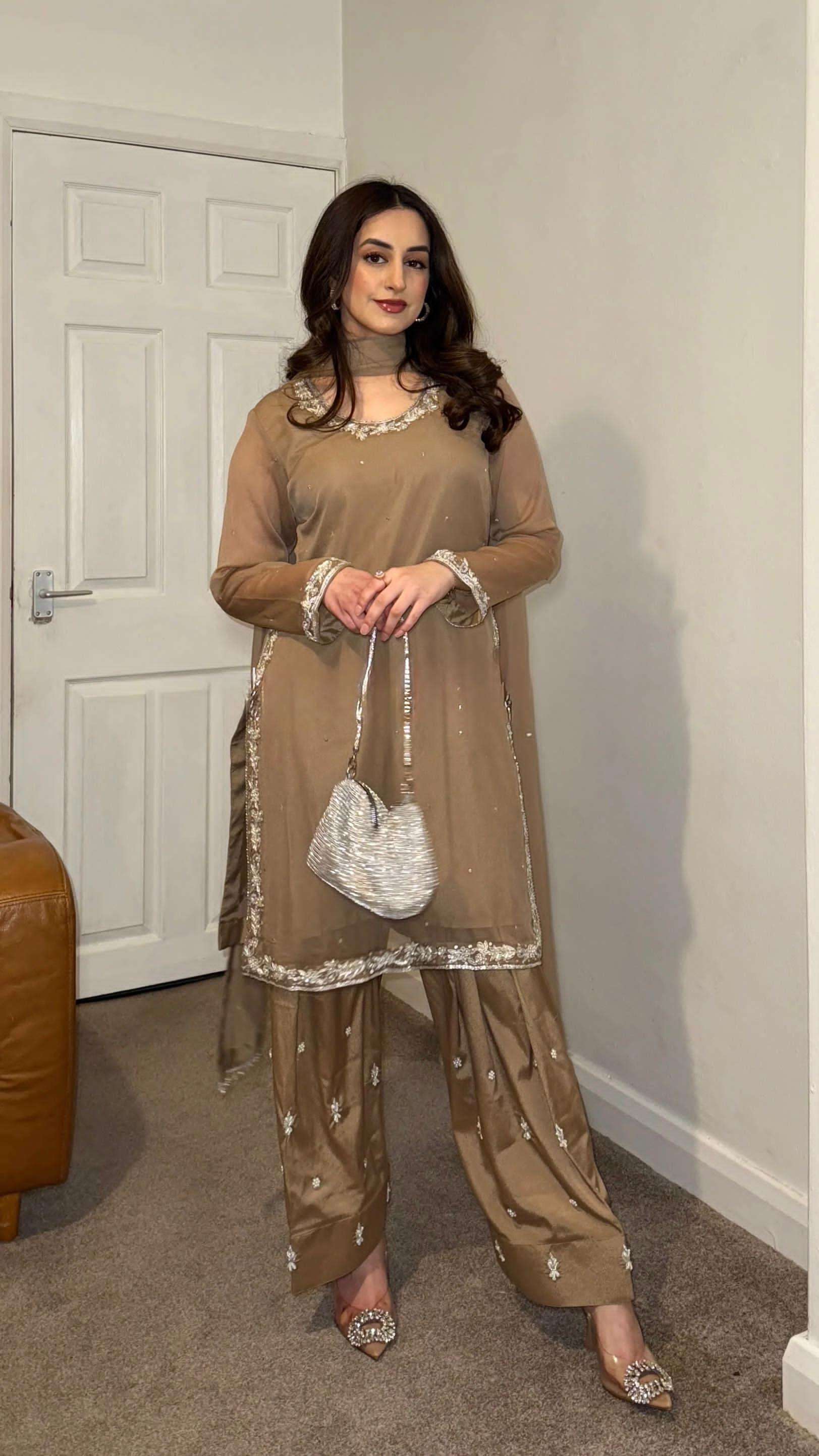 5263 HIT COLOUR BY ASLIWHOLESALE DESIGNER PURE FAUX GEORGETTE DRESSES-00262