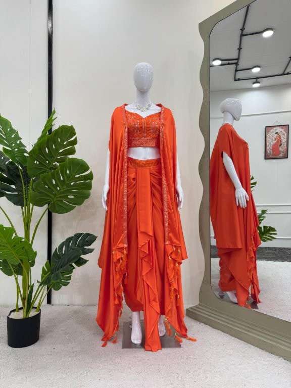 5842 HIT COLOUR BY ASLIWHOLESALE DESIGNER PURE SATIN SILK PRINTED DRESSES-00242
