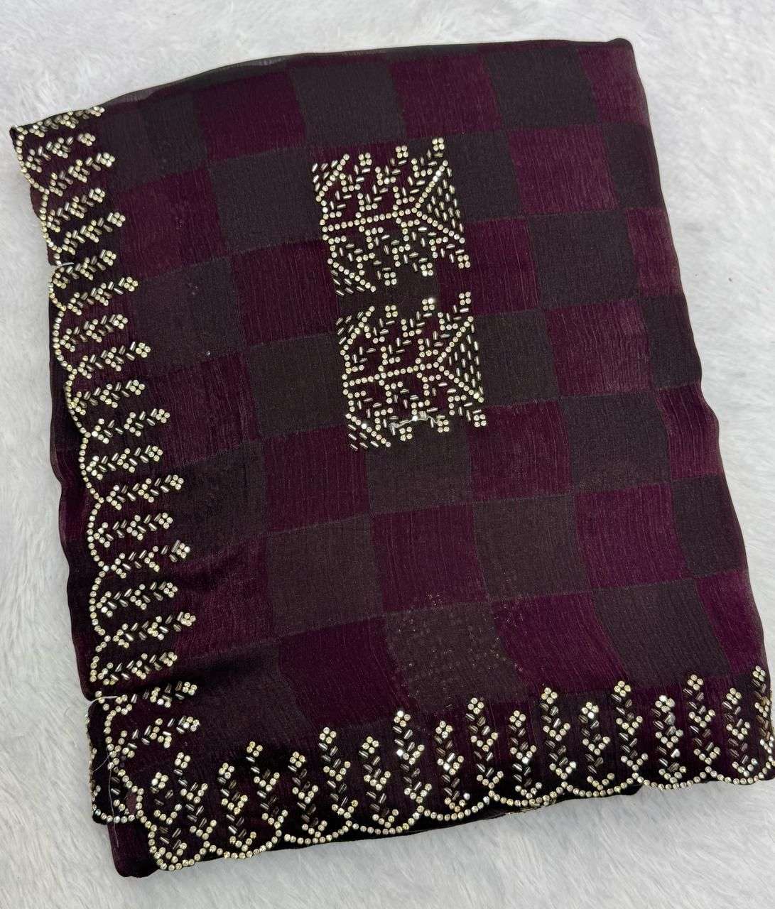 5988 COLOUR BY ASLIWHOLESALE DESIGNER PURE FANCY EMBROIDERY SAREES-00103