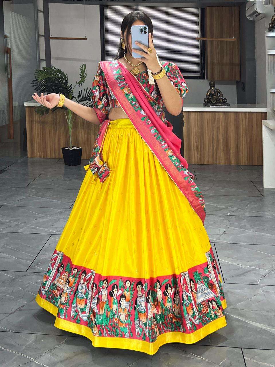 7108 COLOUR BY ASLIWHOLESALE FANCY DESIGNER DOLA SILK LEHENGAS