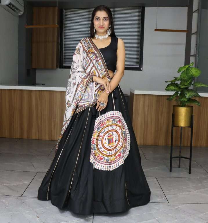 9001 COLOUR BY ASLIWHOELSALE DESIGNER PURE RAYON COTTON LEHENGA-00135