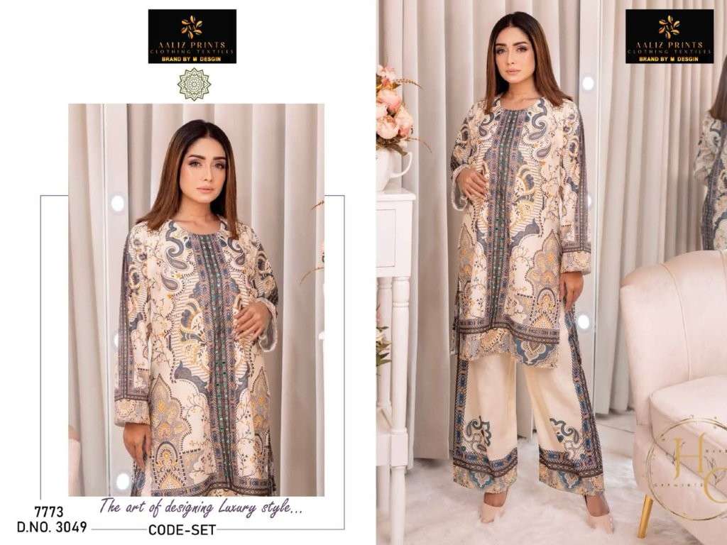 AALIZ PRINTS CO-ORD SET VOL-03 PURE LAWN PRINTED PAKISTANI CO-ORD SETS-00062
