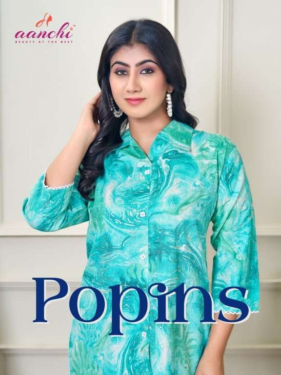 AANCHI POPINS PURE FANCY CAPSULE PRINT CO-ORD SET-00286 
