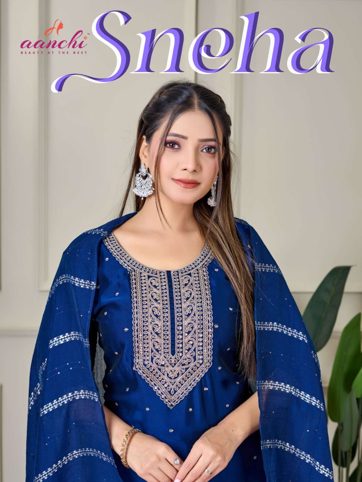 AANCHI SNEHA 1001 TO 1004 SERIES PURE RANGOLI SILK SAREES-00286