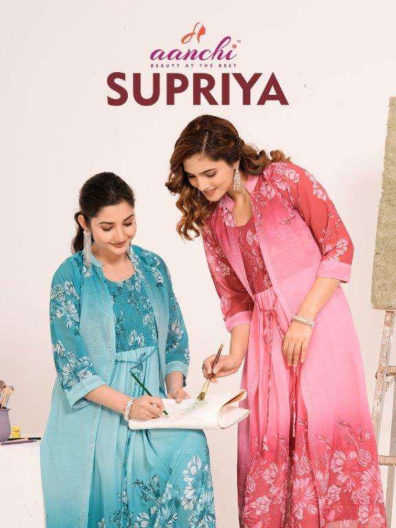 AANCHI SUPRIYA 1001 TO 1004 SERIES PURE FANCY KURTIS-00286