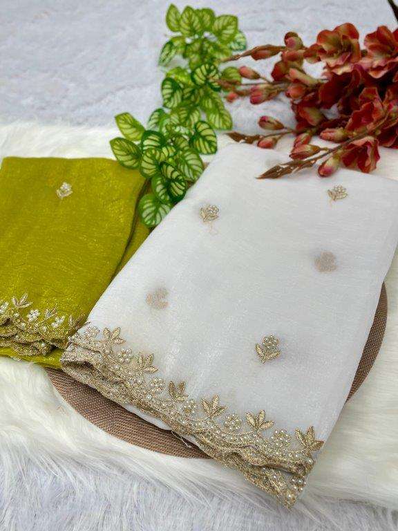 ALIA VOL-18 BY ASLIWHOLESALE DESIGNER PURE CRUNCHY SILK SAREES-00279