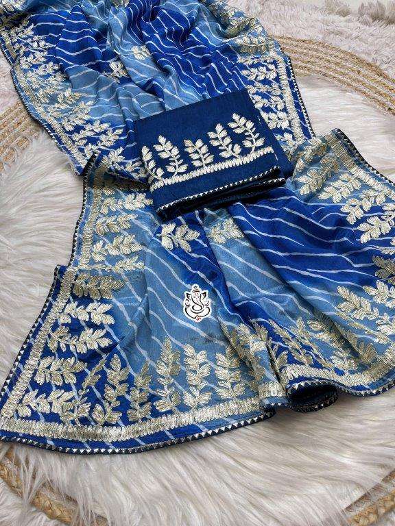 ANKITA VOL-04 BY ASLIWHOLESALE DESIGNER PURE SOFT CHINON SILK SAREES-00290