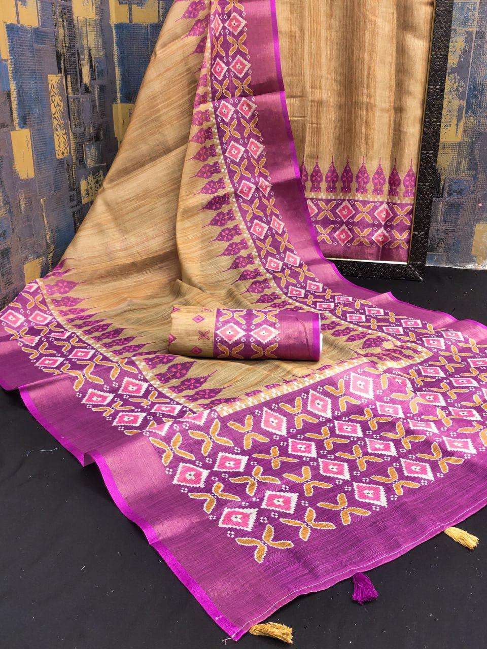 APARNA BY ASLIWHOLESALE DESIGNER PURE COTTON PRINTED SAREES-00279