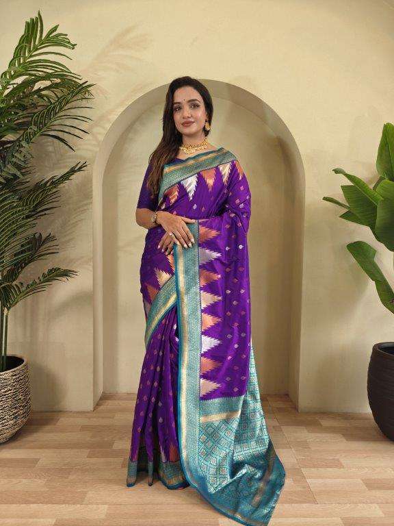 ASHMITA BY ASLIWHOLESALE DESIGNER PURE SILK SAREES-00282