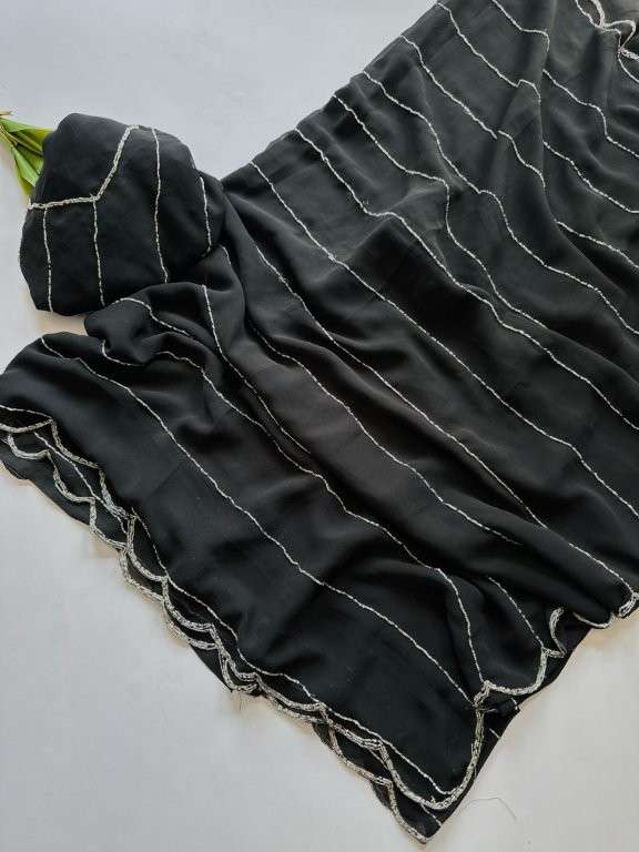 ASVI-REET-TULIP-SERIES-2 BY ASLIWHOLESALE DESIGNE PURE FAUX GEORGETTE SAREES-00222