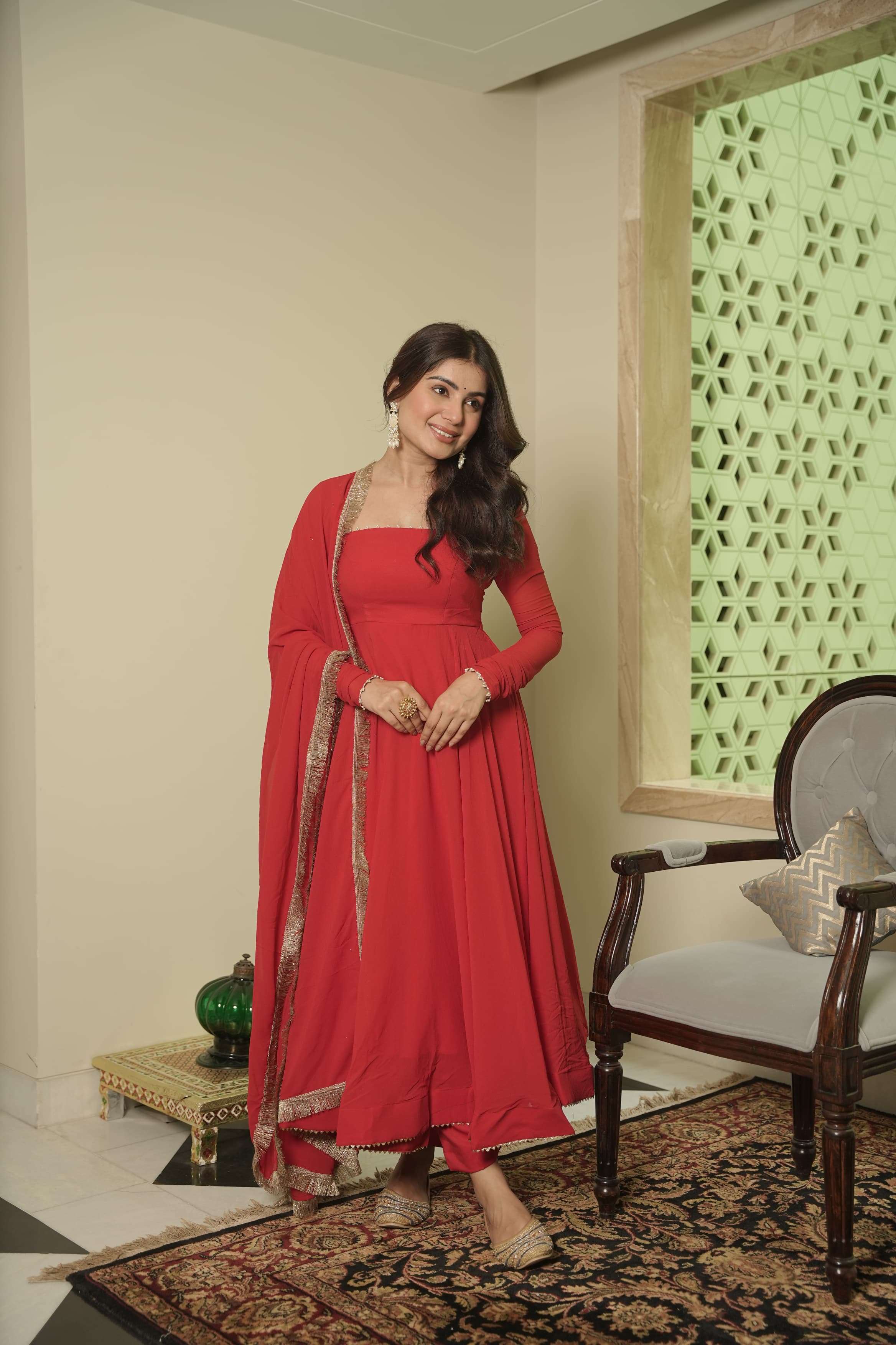 BAN-128 ASLIWHOLESALE DESIGNER PURE GEORGETTE DRESSES-00097