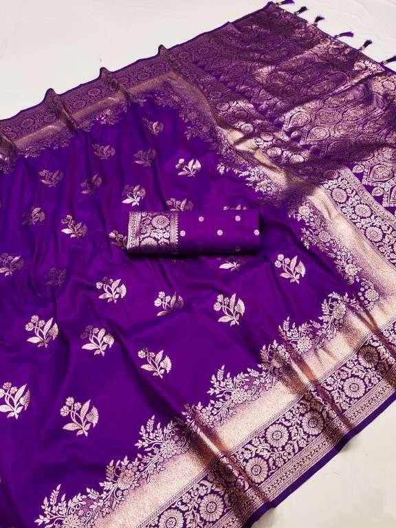 BANARASI 032 BY ASLIWHOLESALE DESIGNER PURE SILK BANARASI SAREES-00046