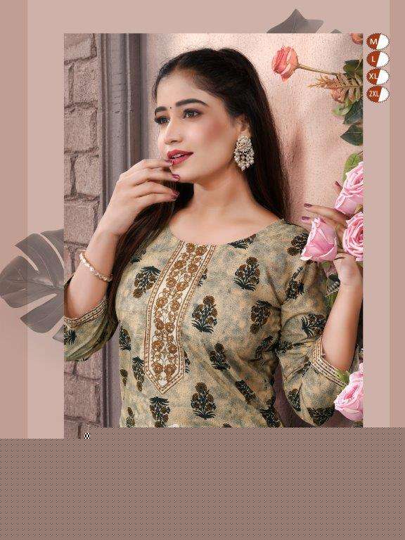  BEAUTY JOY 101 TO 1008 SERIES PURE CAMBRIC PRINTED EMBROIDERY DRESSES-00093