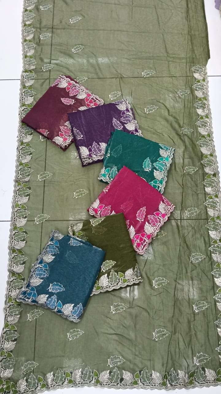 BHAGYA VOL-147 BY ASLIWHOLESALE DESIGNER PURE GOLD CURRENCY FANCY EMBROIDERY SAREES-00224