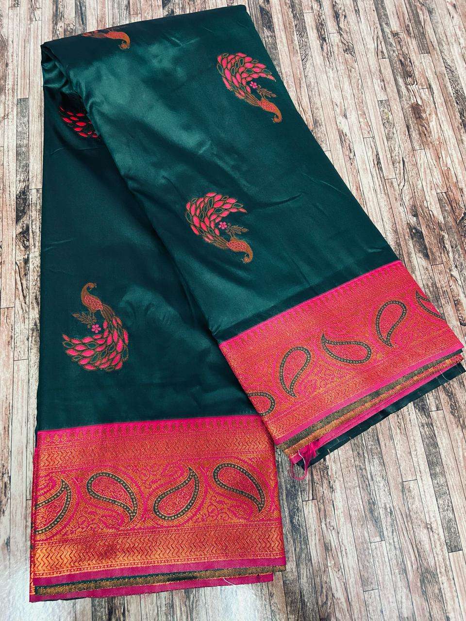 BHAGYA VOL-153 BY ASLIWHOLESALE DESIGNER PURE SOFT SILK PRINTED SAREES-00224