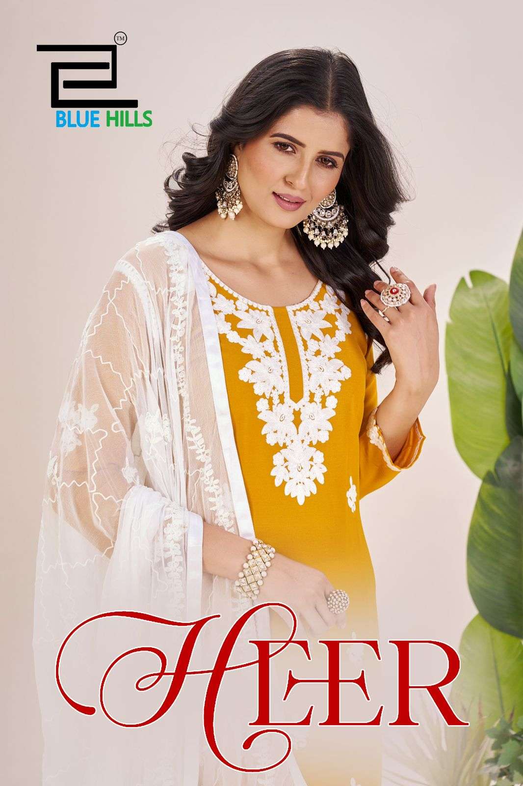 BLUE HILLS HEER 1001 TO 1004 SERIES PURE RAYON PRINTED DRESSES-00099