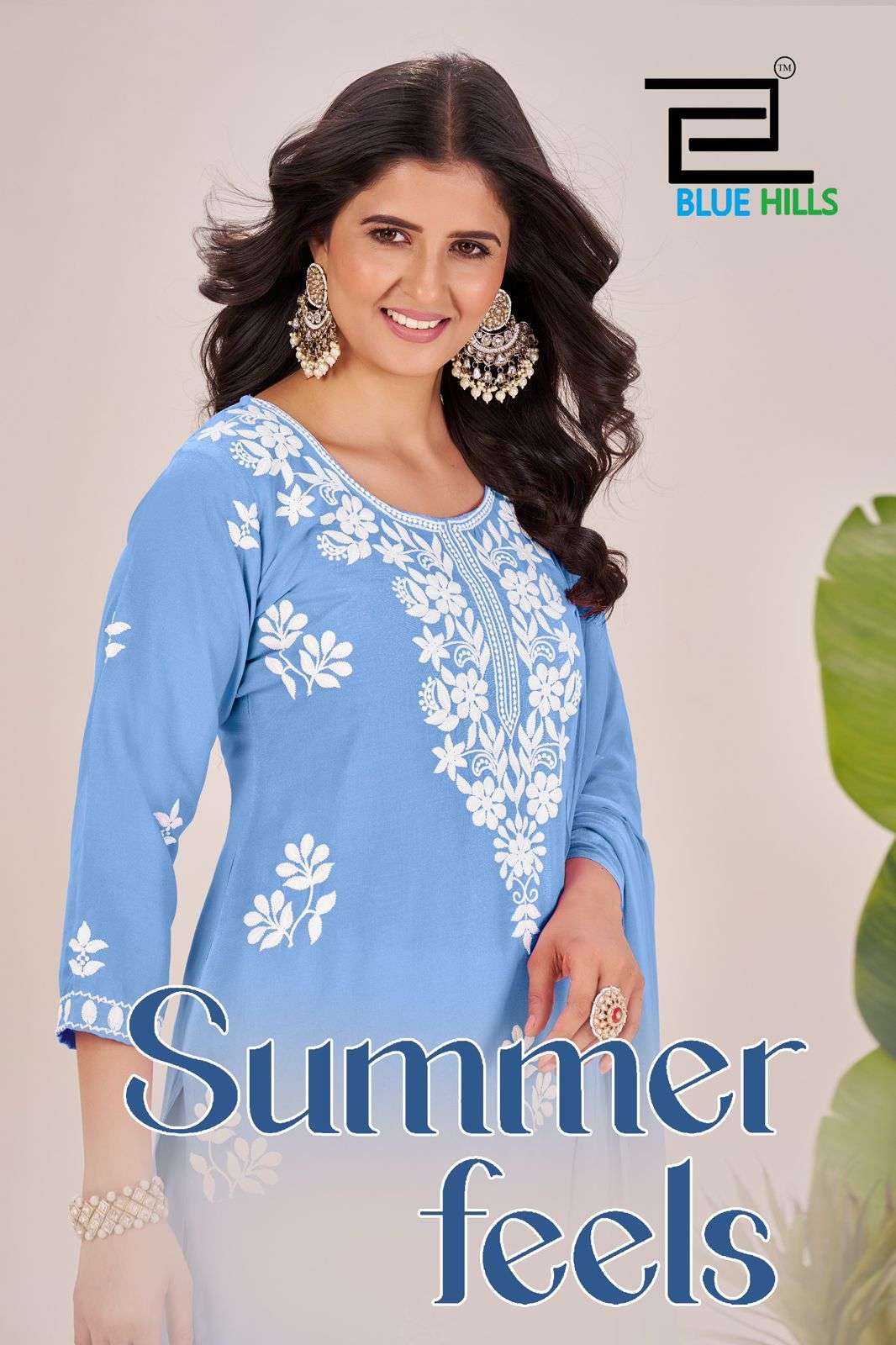 BLUE HILLS SUMMER FEELS 1001 TO 1004 SERIES PURE RAYON PRINTED DRESSES-00099