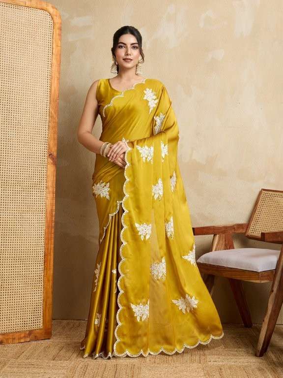 CHITRA BY ASLIWHOLESALE DESIGNER PURE SILK EMBROIDERY SAREES-00066
