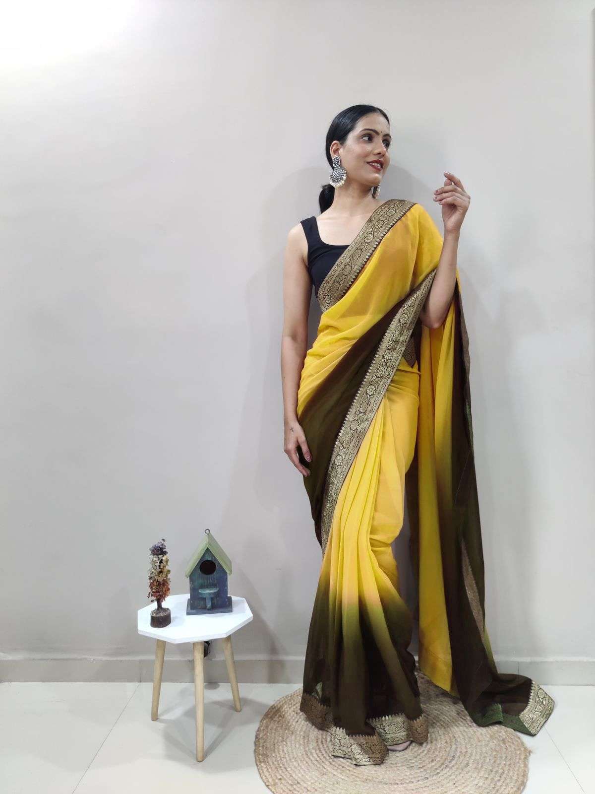 CM-630 BY ASLIWHOLESALE DESIGNER PURE GEORGETTE SAREES-00284