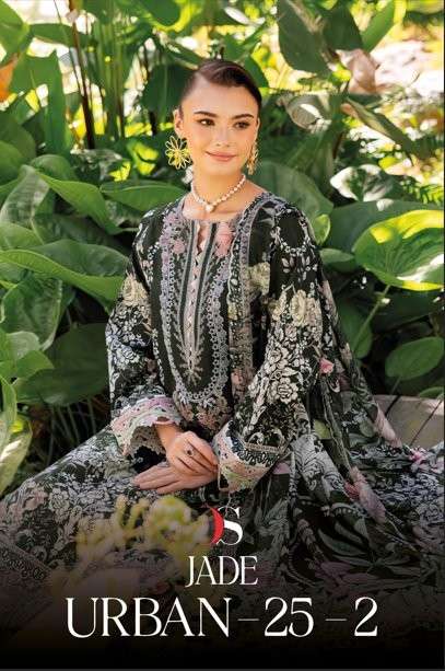DEEPSY SUIT URBAN LAWN-25 VOL-02 1111 TO 1118 PURE COTTON PRINTED PAKISTANI DRESSES-00011