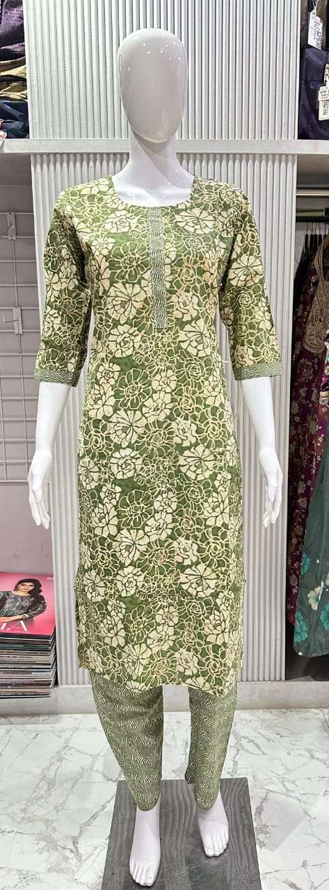 DEVYANSHI VOL-8 BY ASLIWHOLESALE DESIGNER PURE COTTON PRINTED KURTIS-00093