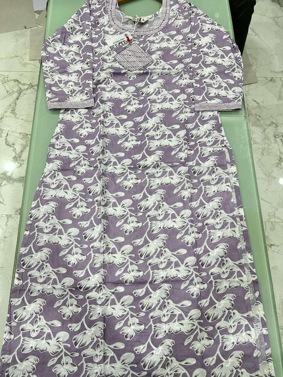 DEVYANSHI VOL-9 BY ASLIWHOLESALE DESIGNER PURE COTTON PRINTED KURTIS-00093