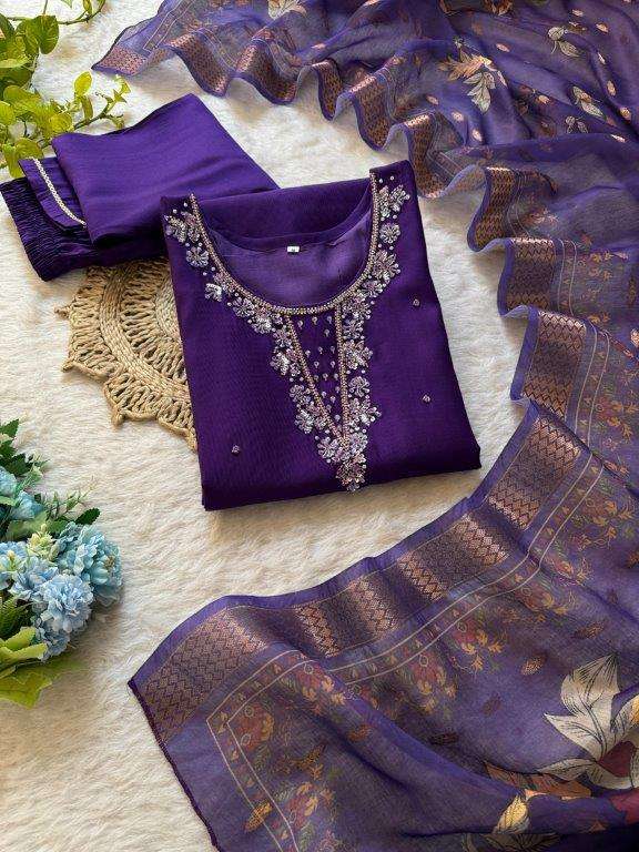 DN-466 BY ASLIWHOLESALE DESIGNER PURE COTTON EMBROIDERY DRESSES-00232