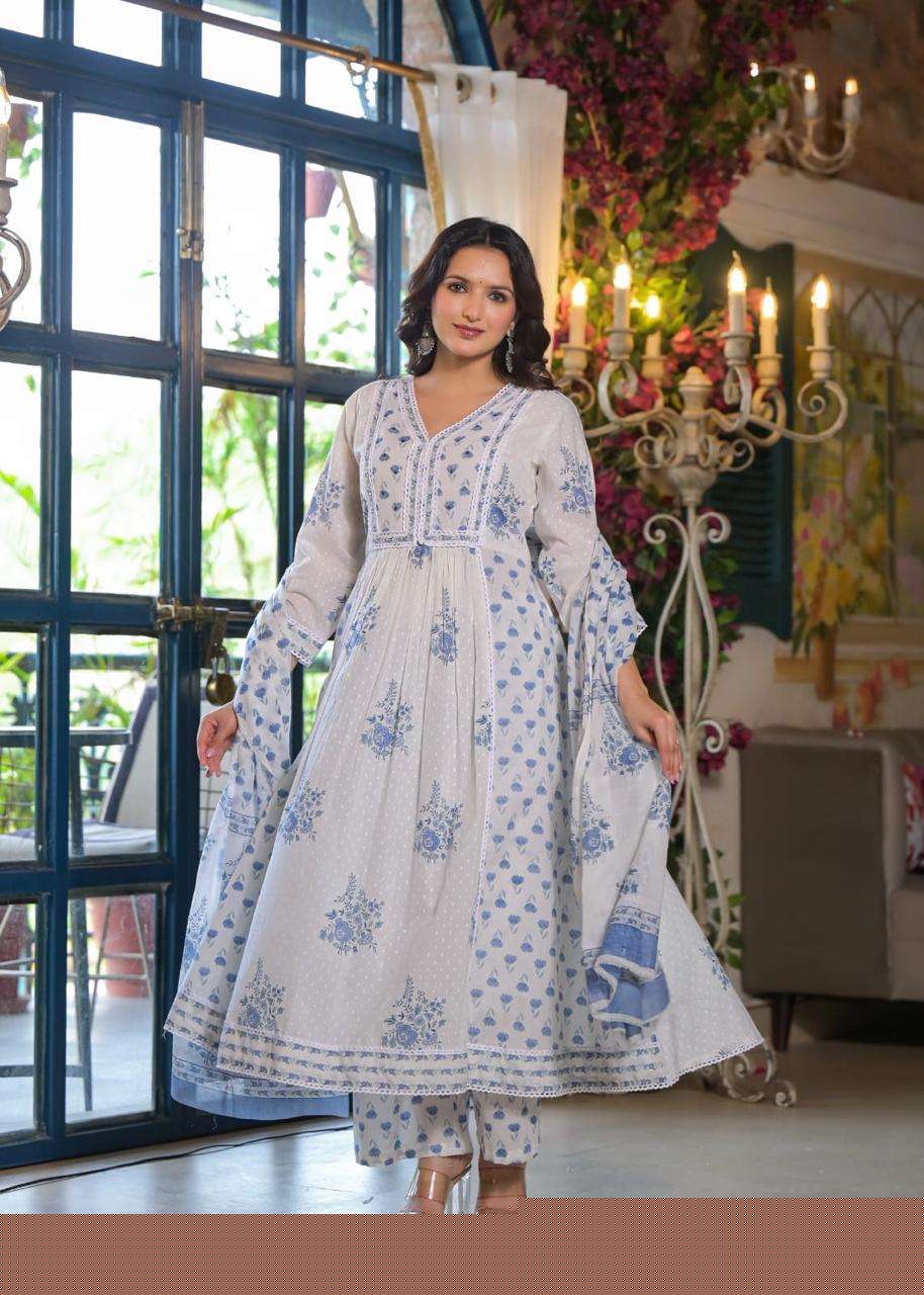 ENSTIBKT PLUSH COTTON SERIES - 16 PURE COTTON PRINTED DRESSES-00288
