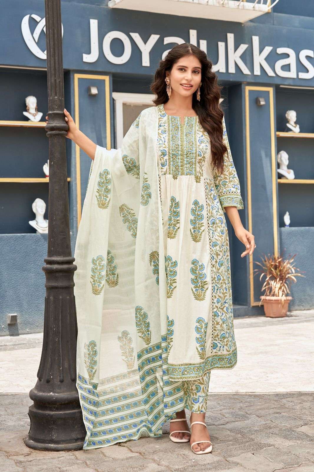 ENSTINKT PLUSH COTTON SERIES-27 PURE COTTON PEINTED DRESSES-00288