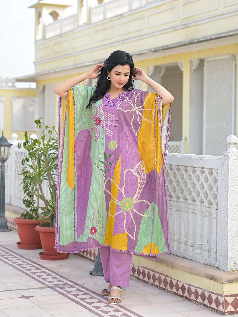 ENSTINKT PLUSH COTTON SERIES-32 PURE COTTON PEINTED KURTIS-00288