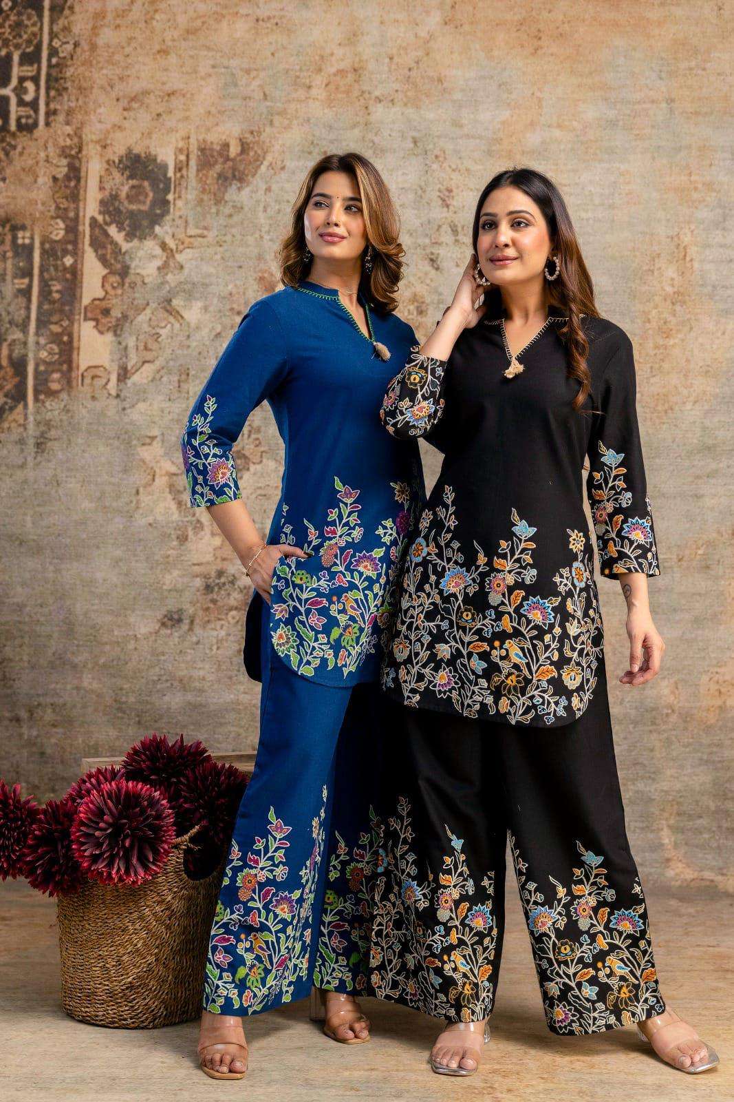 ENSTINKT SUMMER COLLECTION VOL-197 PURE COTTON PRINTED CO-ORD SET - 00243
