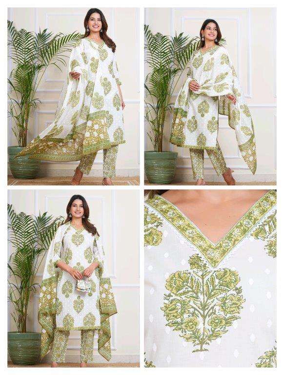 ENSTINKT SUMMER COLLECTION VOL-204 FANCY COTTON PRINTED DRESSES-00277