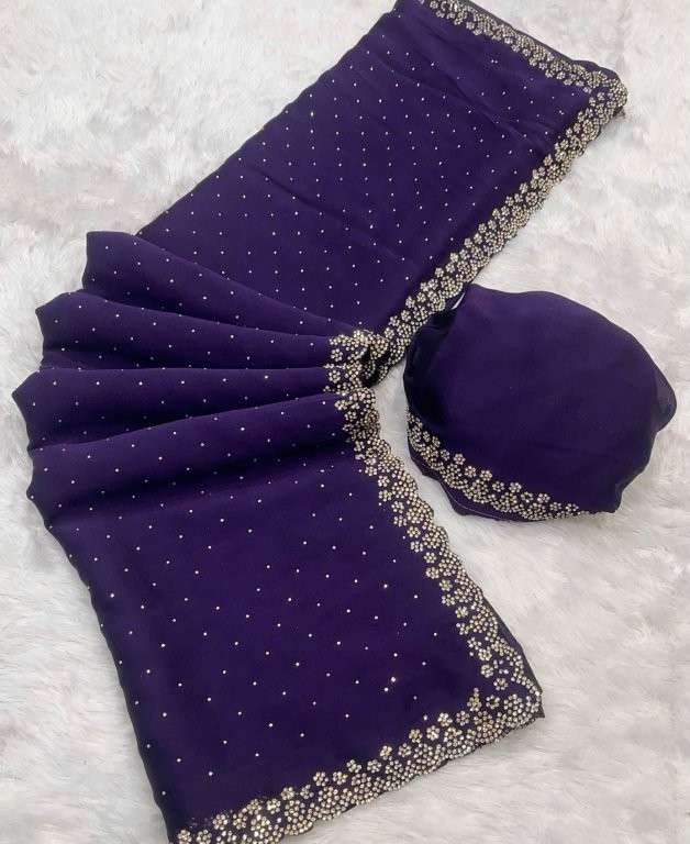 FALONI VOL-55 BY ASLIWHOLESALE DESIGNER PURE SILK EMBROIDERY SAREES-00268
