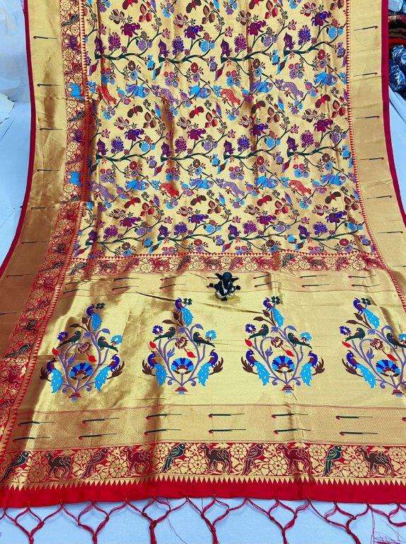 FOREST BY ASLIWHOLESALE DESIGNER PURE SOFT KANCHIVRAM PELTHANI SILK SAREES-230