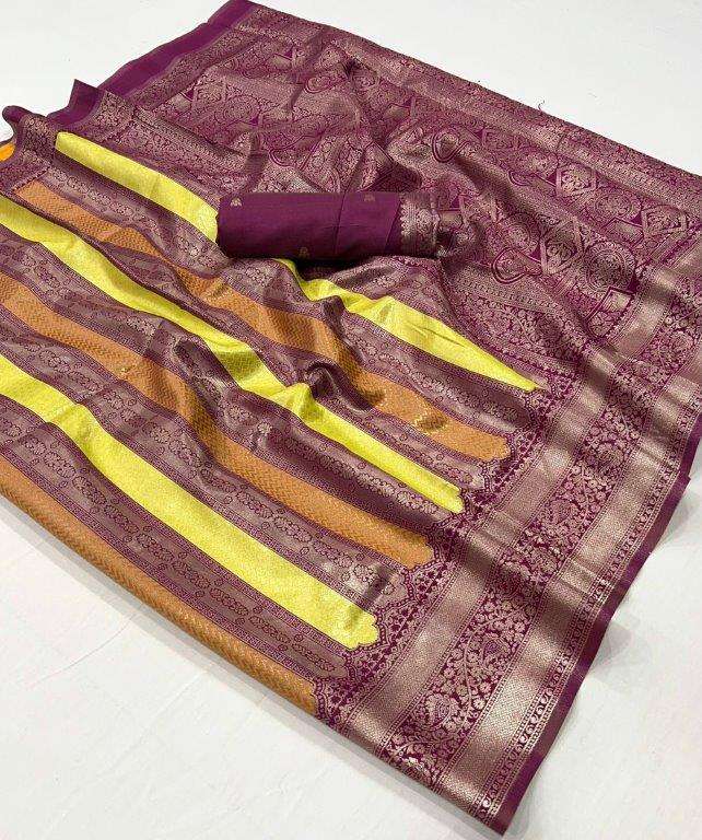 GIRIRAJ VOL-8 BY ASLIWHOLESALE DESIGNER PURE SOFT SILK SAREES-00178