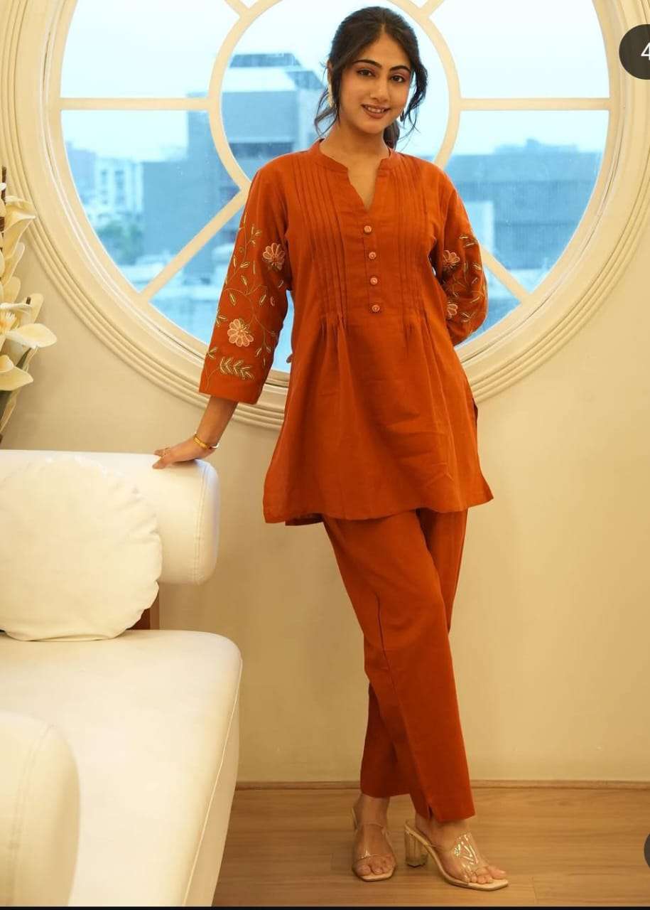 HIMANSHI VOL-791 BY ASLIWHOLESALE DESIGNER PURE COTTON CO-ORD SET-00211