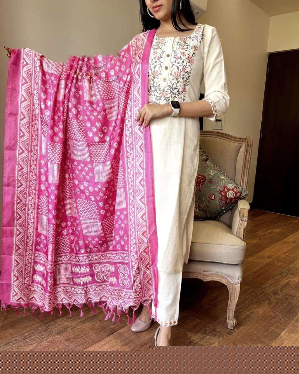 HIMANSHI VOL-799 BY ASLIWHOLESALE DESIGNER PURE COTTON DRESS-00211