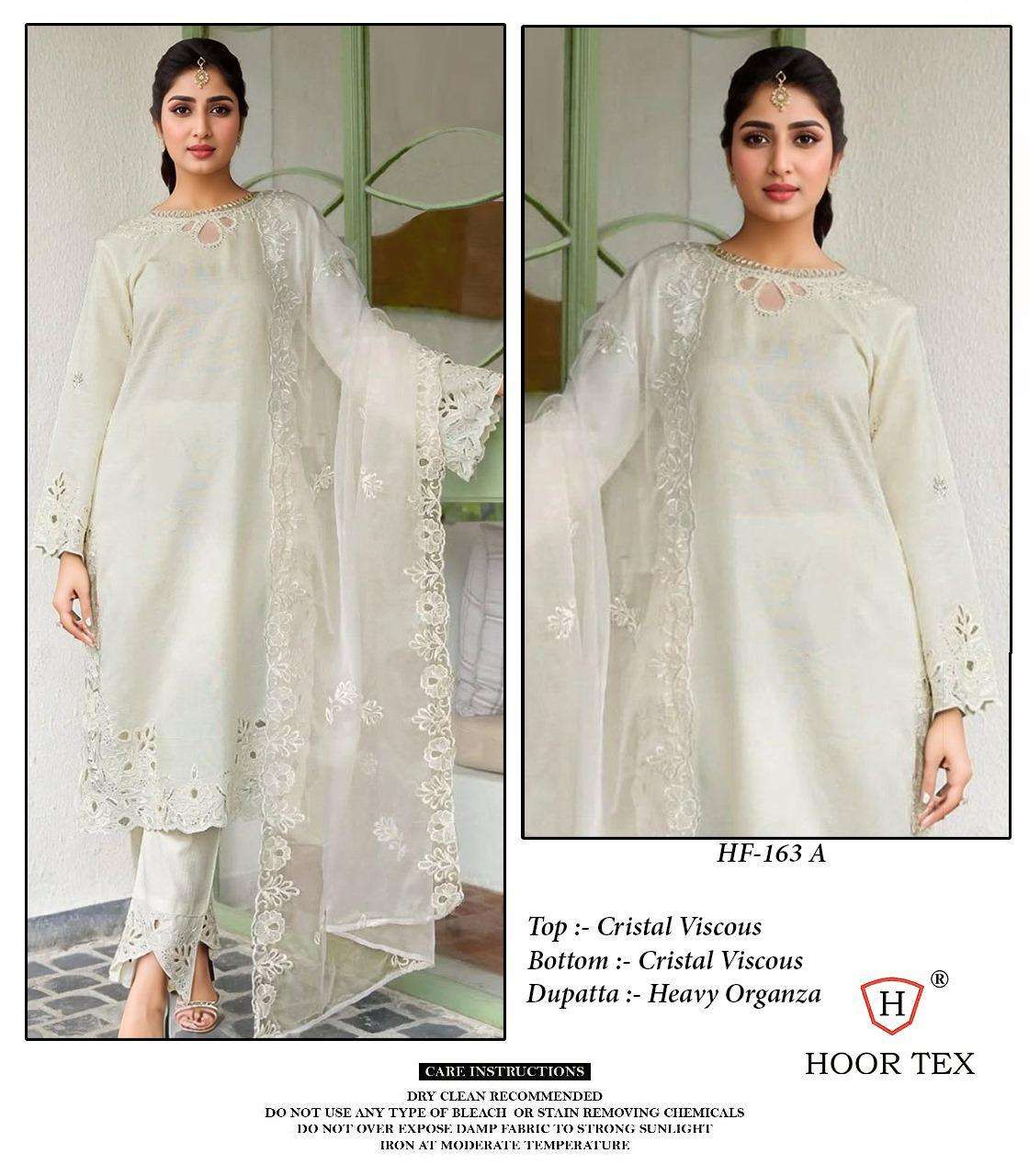 HOOR TEX HF-163 HEAVY EMBROIDERY VISCOSE PAKISTANI DRESSES-00020