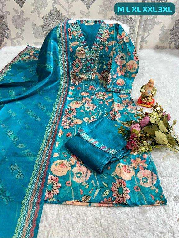 JYOTI VOL-199 BY ASLIWHOLESALE DESIGNER PURE SILK PRINTED DRESSES-00233
