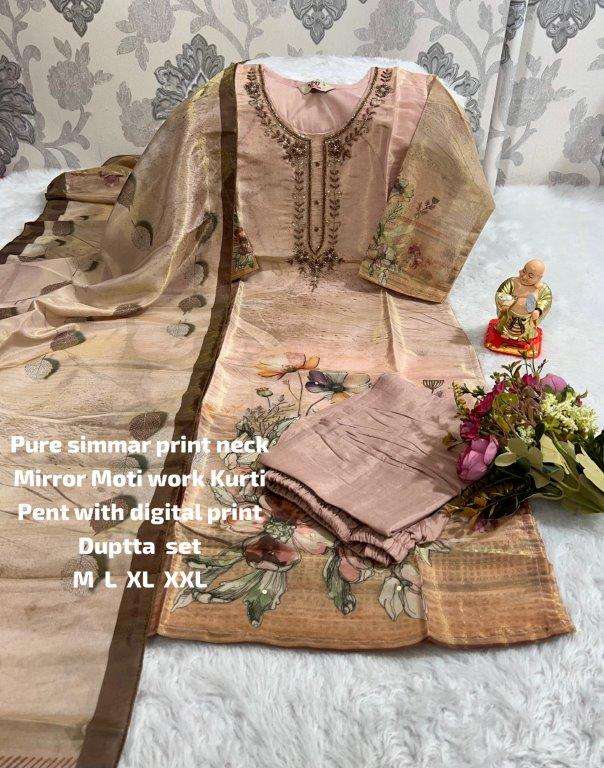 JYOTI VOL-222 BY ASLIWHOLESALE DESIGNER PURE  SIMMER PRINT FANCY DRESSES-00233