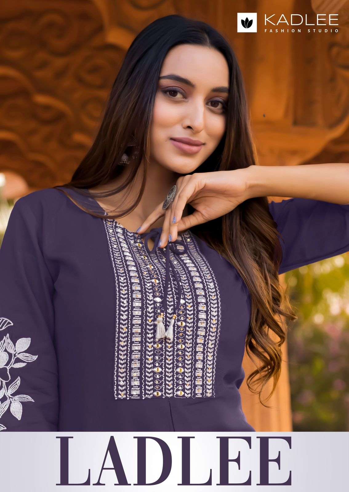 KADLEE LADLEE 4001 TO 4006 SERIES PURE RAYON PRINTED KURTIS-00014