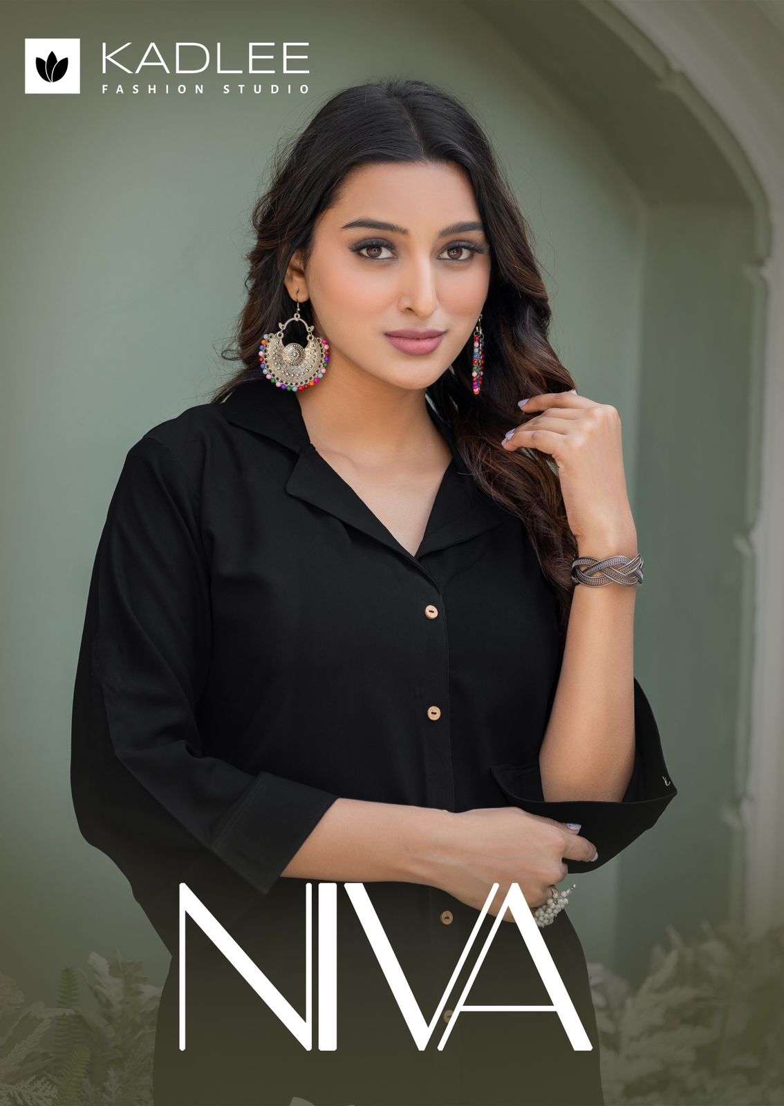 KADLEE NIVA 3001 TO 3006 SERIES PURE RAYON CO-ORD SET-00014