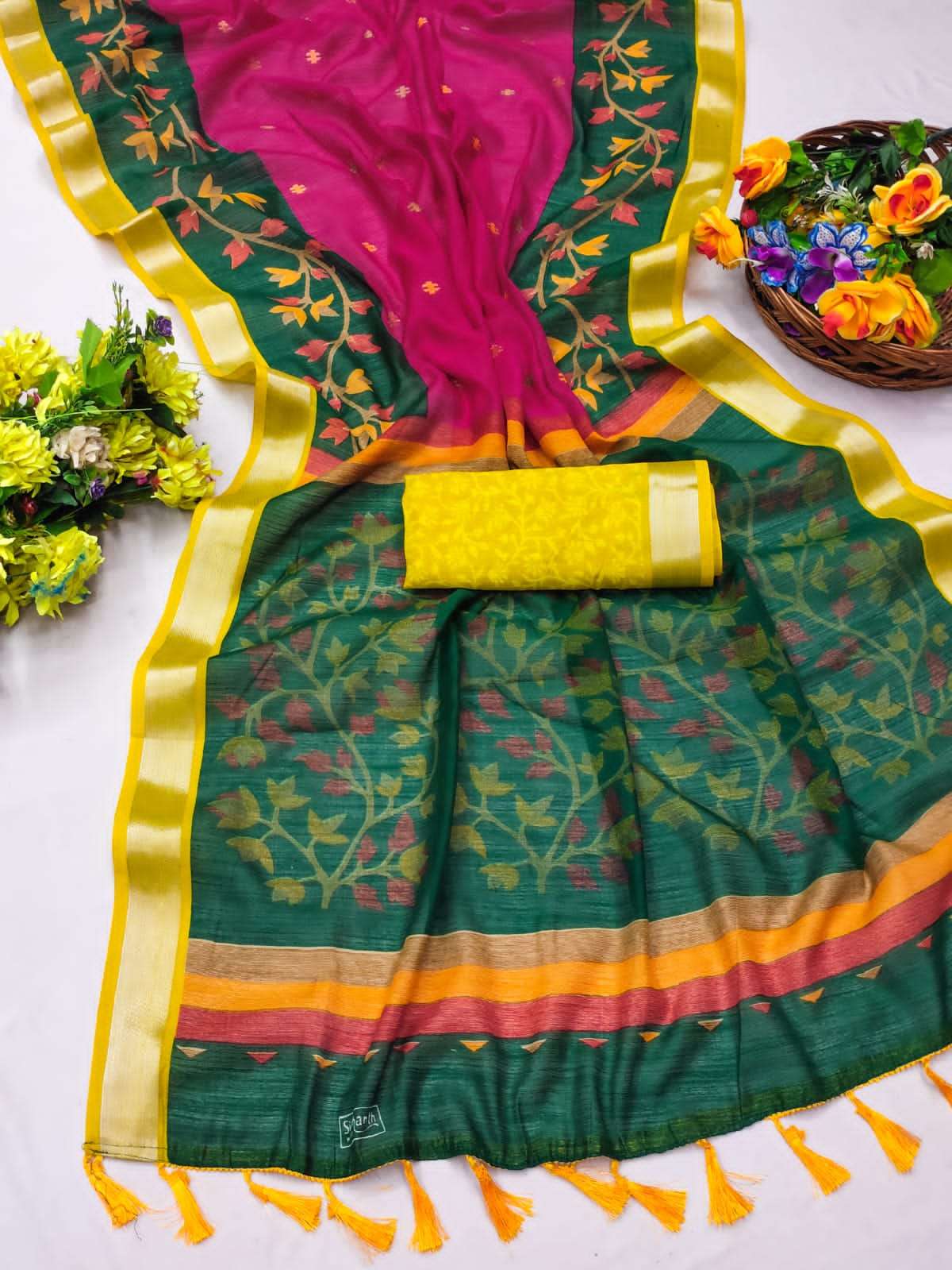 KAJAL VOL-136 BY ASLIWHOLESALE DESIGNER PURE SILK PRINTED SAREES-00196
