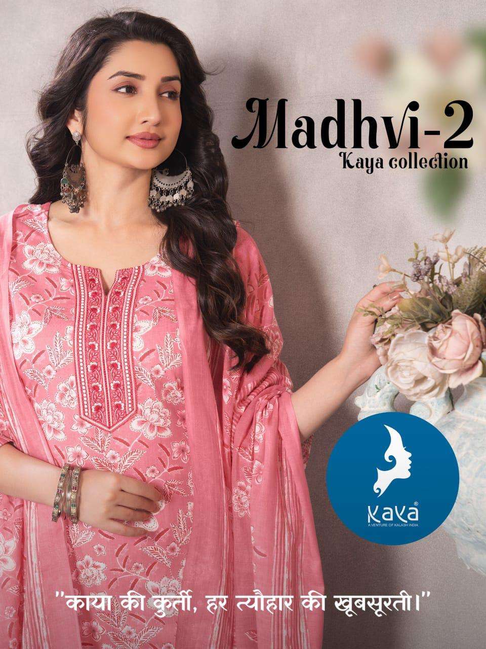 KAYA MADHVI VOL-2 PURE COTTON PRINTED DRESSES-00140