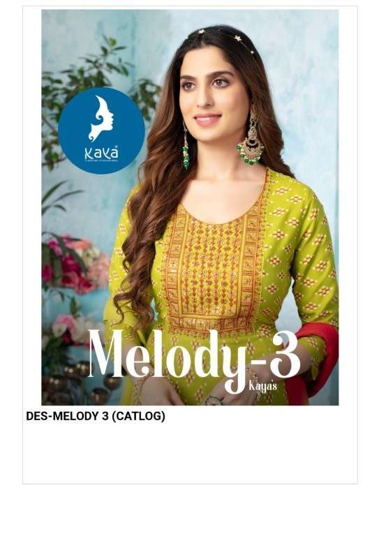 KAYA MELOADY VOL-3 PURE RAYON PRINTED DRESSES-00014