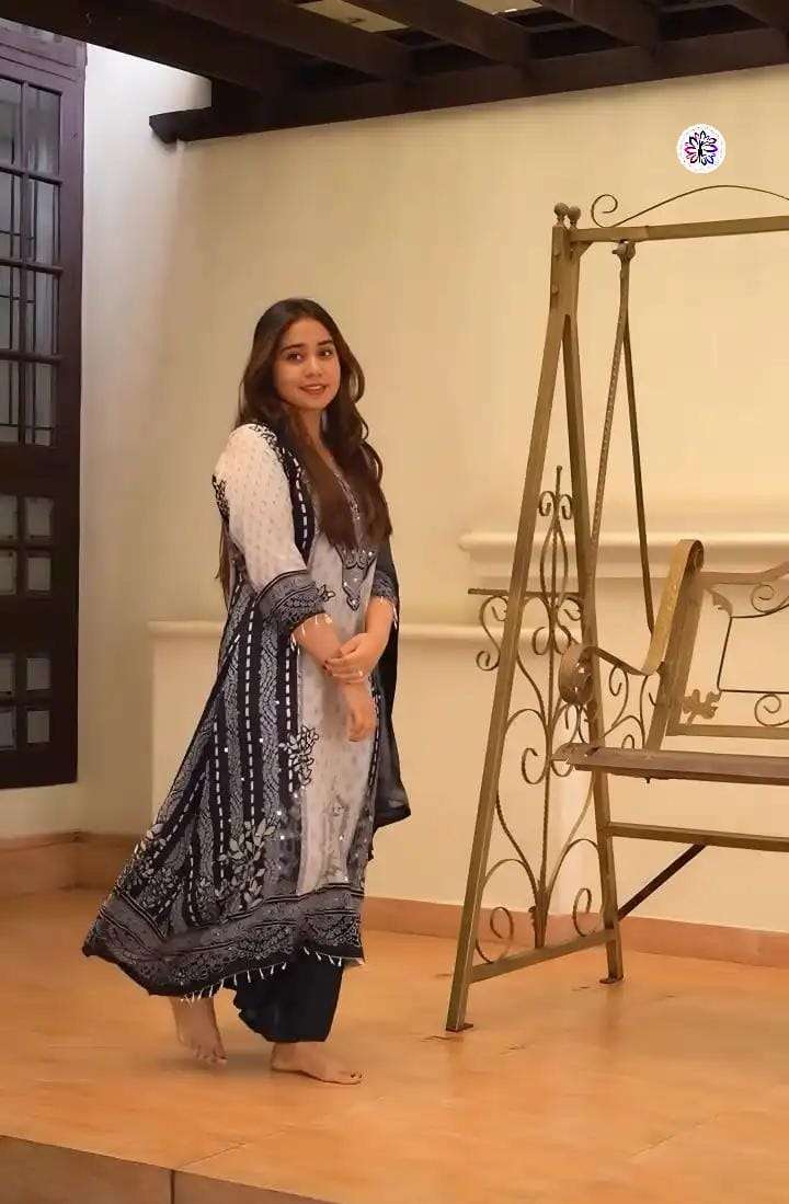 KRISHA VOL-8 BY ASLIWHOLESALE DESIGNER PURE MUSLIN COTTON PRINTED DRESSES-00096