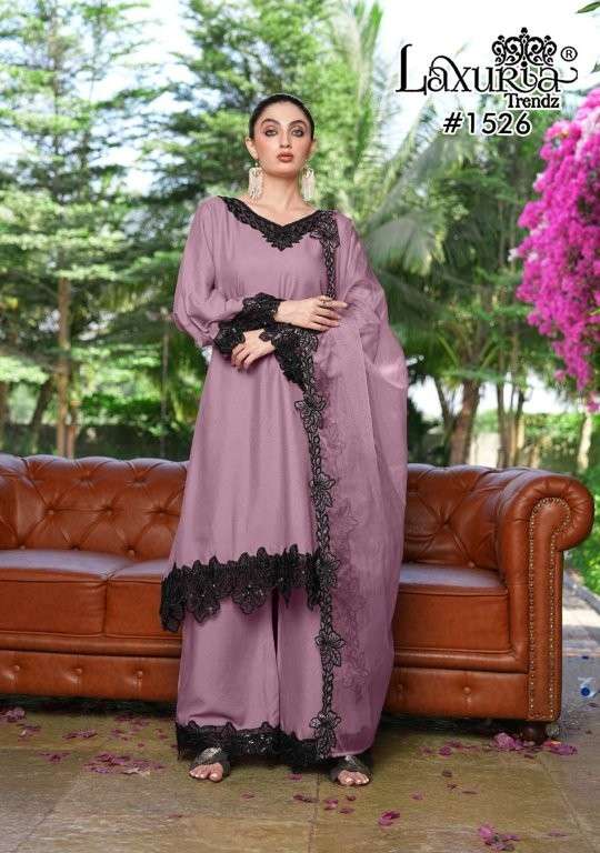 LAXURIA TRENDZ 1526 PURE RAYON PAKISTANI DRESSES-00005